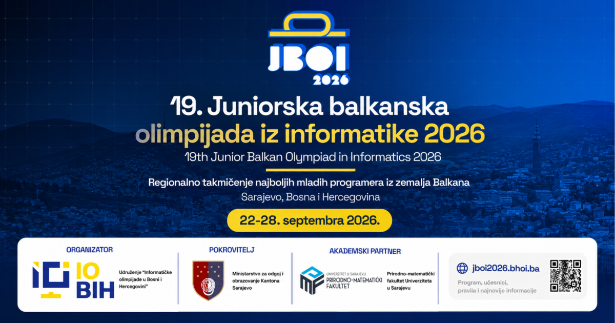 JBOI 2026 - Sarajevo